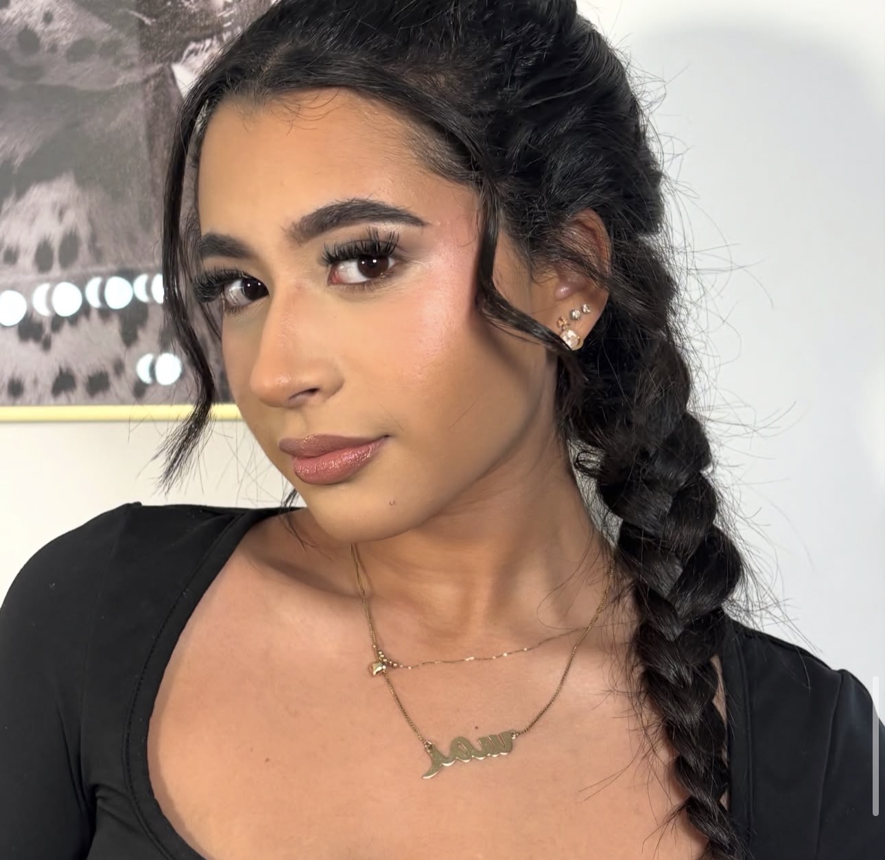 Makeup look