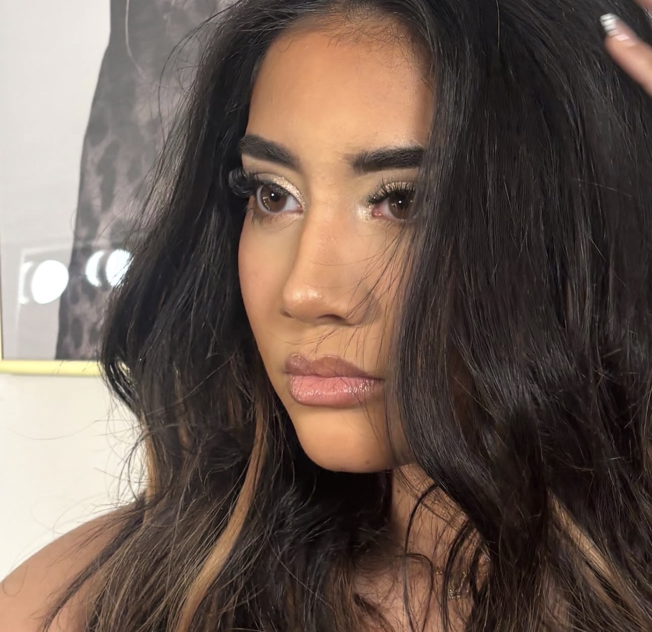 Makeup look